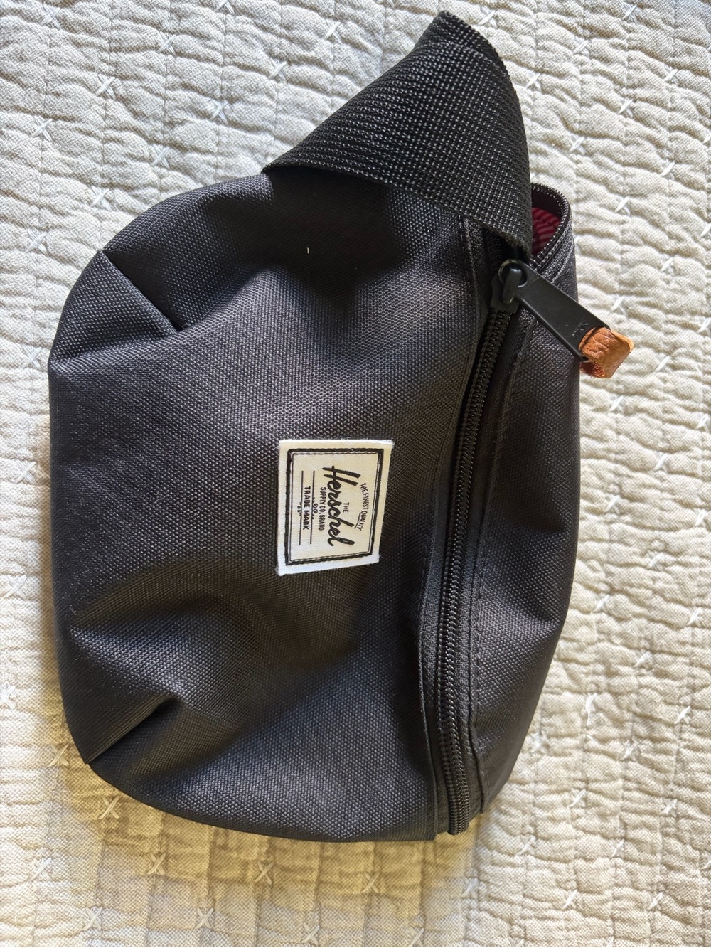Herschel black belt bag